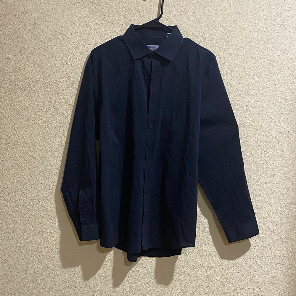 Kenneth Cole Men's Black Dress Shirt